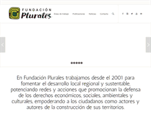 Tablet Screenshot of plurales.org